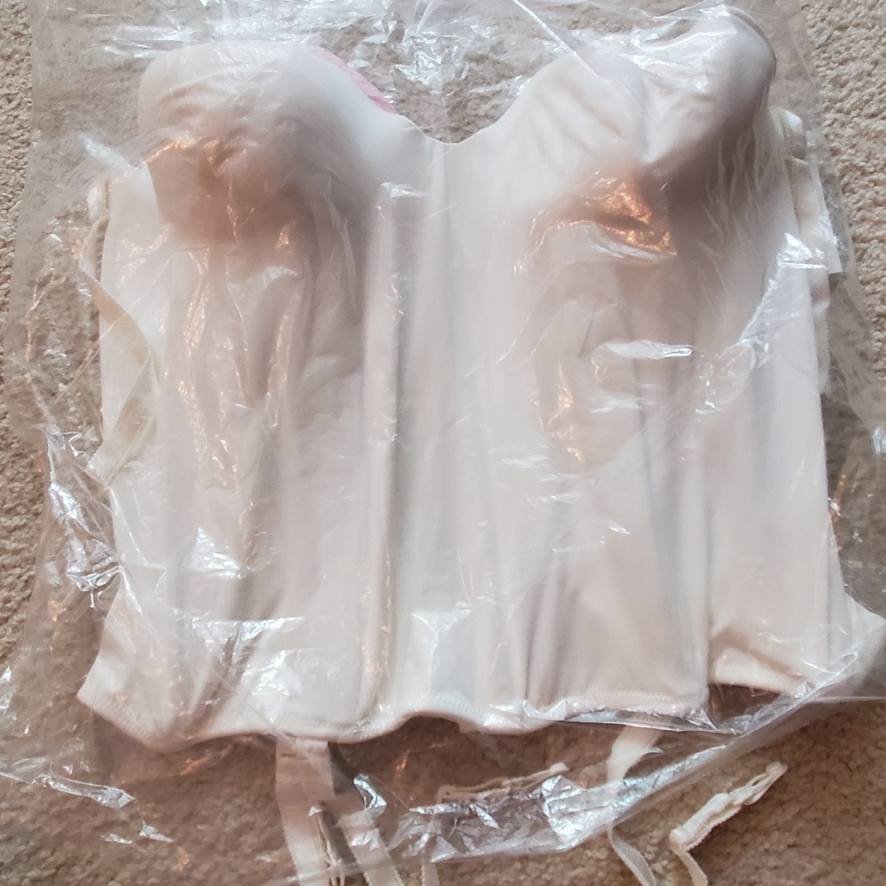 Ivory Strapless Bra